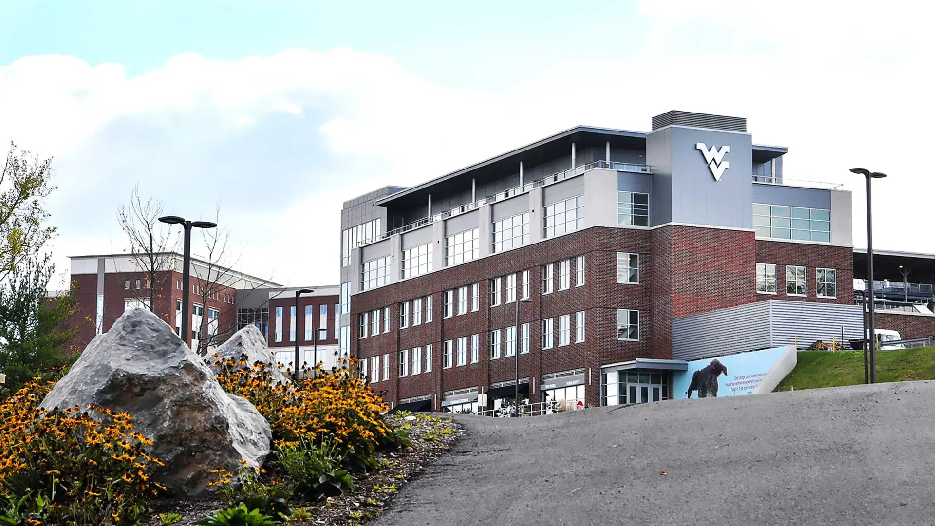 Exterior of Evansdale Crossing